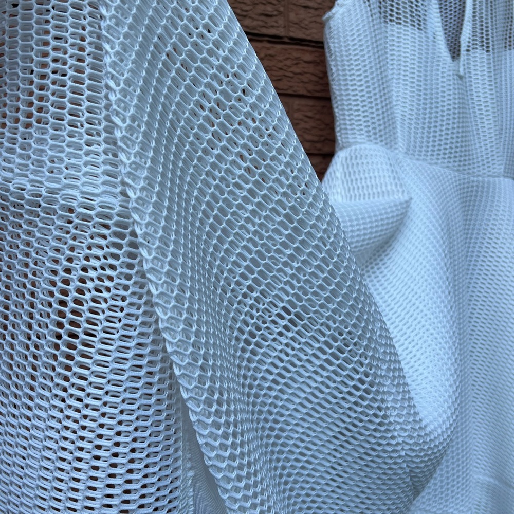 Issue New York white mesh hi-lo dress - Picture 5 of 5